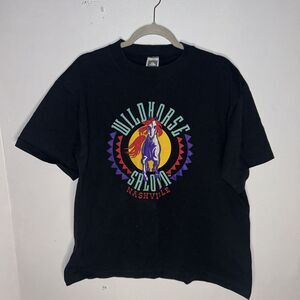 Vintage 90s Wildhorse Saloon Nashville Black  Sz large T-Shirt